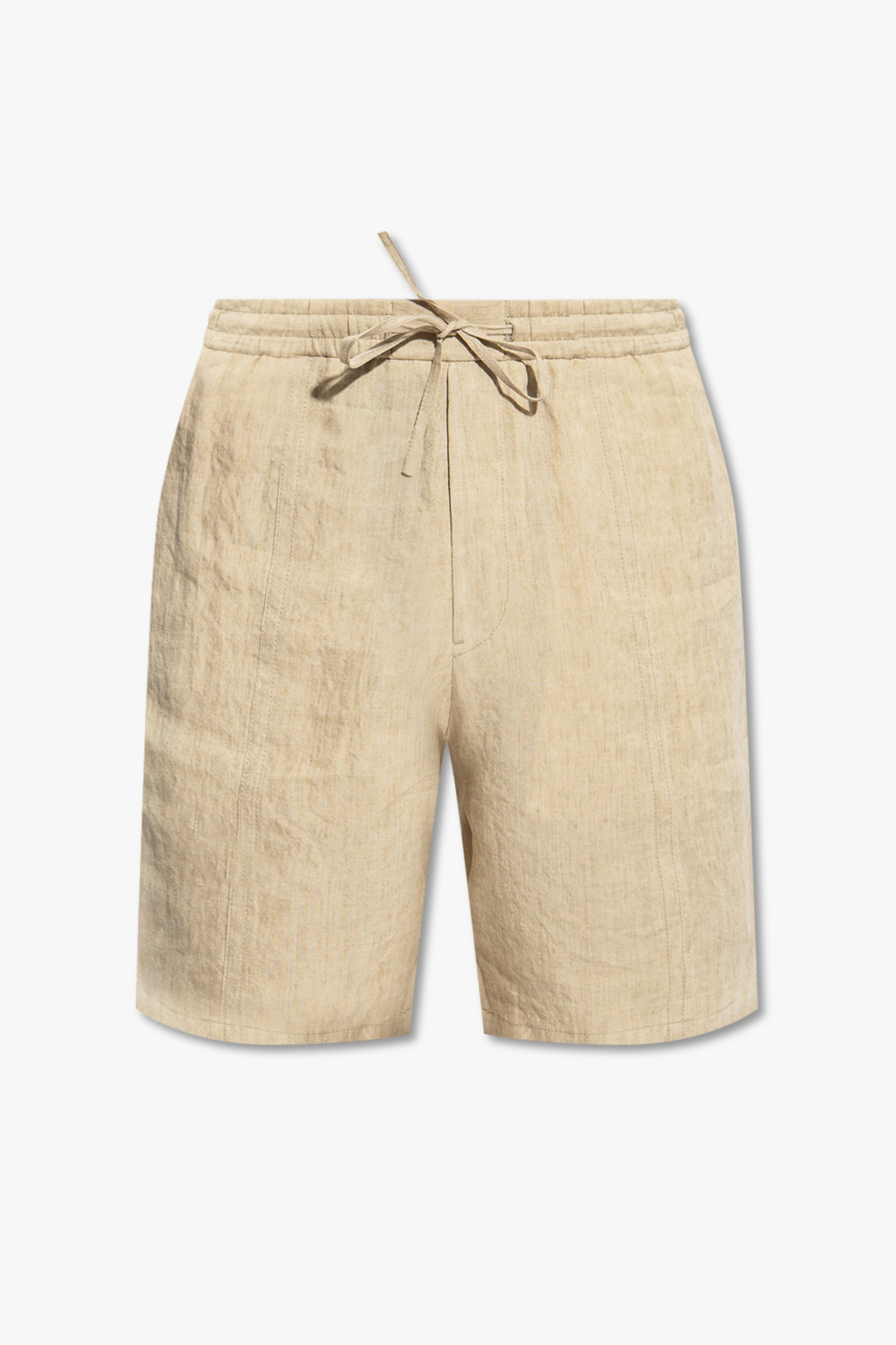 Emporio Armani Linen shorts Men s Clothing Vitkac